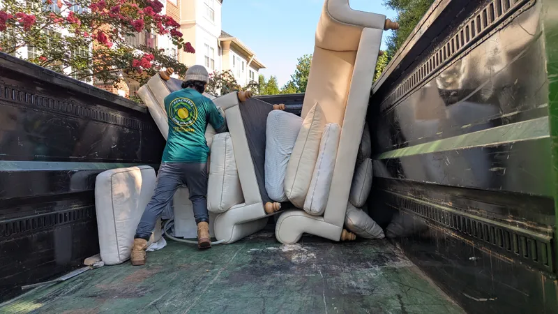 Couch Removal from Apartment in Atlanta