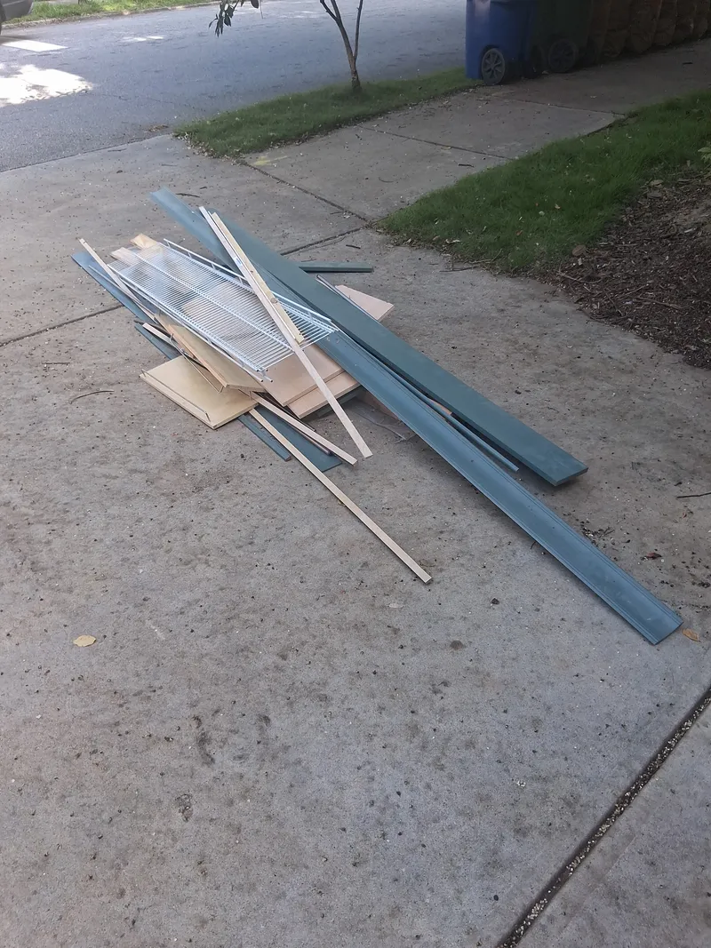Crawl Space Junk Clear Out